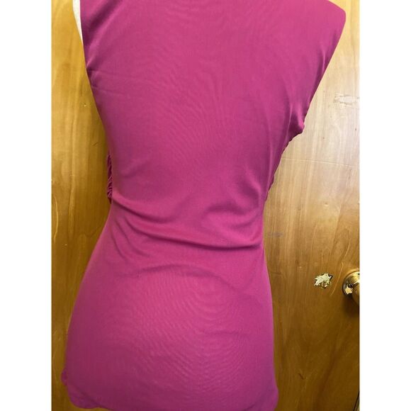 Vince Camuto Women Pink Sleeveless Top M - Picture 9 of 9